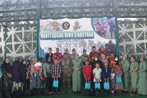 Donor Darah dan Sunat Massal, Peringati HUT Ke-62 Kostrad