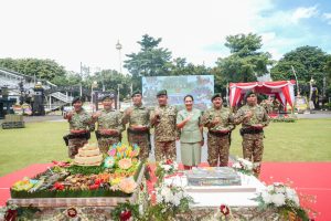 Puncak Acara Peringatan HUT Ke-62 Kostrad Dihadiri Sesepuh Kostrad