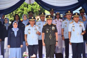 Komandan Lanal Bandung Hadiri Upacara Serah Terima Jabatan Komandan Komando Pasukan Gerak Cepat (Dankopasgat)