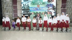 Pangdivif 1 Kostrad Mayjen TNI Bobby Rinal Makmun, S.I.P.Hadiri Puncak HUT Ke-62 Kostrad Secara Virtual di Madivif 1 Kostrad