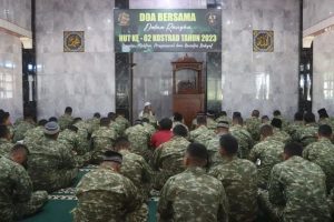 Doa Panjatkan Rasa Syukur, Brigif MR 6 Kostrad Gelar Doa Bersama