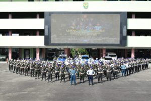 Komandan Lanal Palembang Hadiri Upacara Gelar Operasi Gaktib dan Operasi Yustisi Polisi Militer Kodam II/SWJ TA 2023