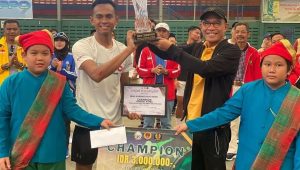 Peraih Medali Emas Tenis Lapangan Porda Sulsel Tumbang, Prajurit Corp CPM Divisi 3 Kostrad Sabet Juara