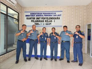 Jalin Silaturahmi, TNI AL Bintan Kunjungi Kantor UPP Kelas I Tanjung Uban