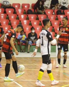 Bergabung Dengan Provinsi Papua, Prajurit Yonif R 754 Kostrad Perkuat Tim Futsal Mimika