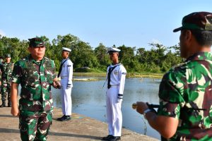 Tinjau Kesiapan Tugas, Pangkogabwilhan I Kunjungi Mako Lantamal XII