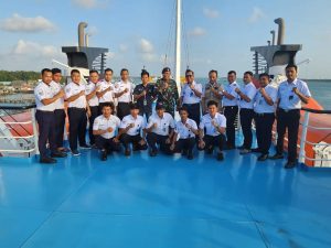 TNI AL Bintan Siap Dukung Kelancaran Operasional KMP Bahtera Nusantara 03