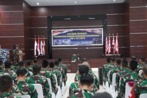 DANLANTAMAL III BUKA LATIHAN OPERASI PENANGGULANGAN BENCANA KOARMADA I TA 2023