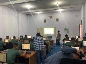 Ikuti Perkembangan Tekhnologi dan Era Digitalisasi, Prajurit Yonzipur 10 Kostrad Dalami Ilmu Komputer Dan Bahasa
