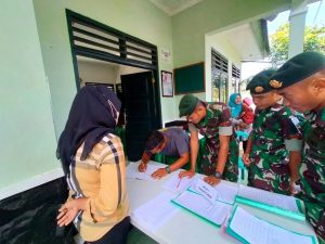 Cegah dan Monitor Penyakit Tidak Menular, Yonkes Divif 2 Kostrad Laksanakan Posbindu PTM