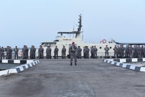 Wujud Penghormatan Kepada Pahlawan, Lantamal I Laksanakan Upacara Bendera Tujuh Belasan
