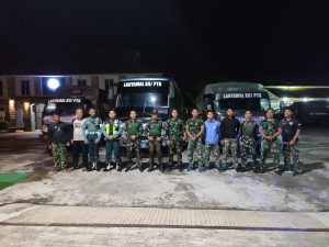 Lagi, Lantamal XII Pontianak Kirim Bantuan Bencana Alam Longsor ke Pulau Serasan