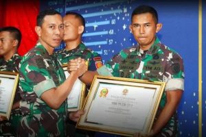 Piala Bergilir Satuan Berprestasi Bertengger di Dirgahayu, Yonif PR 328 Kostrad Raih Juara Umum