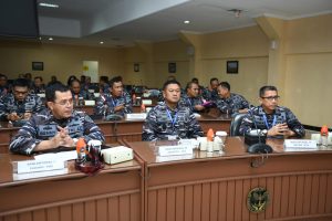 DANLANTAMAL III IKUTI DISKUSI BIDANG POTMAR DALAM RAKOR DAN RAKERNIS POTMAR TAHUN 2023