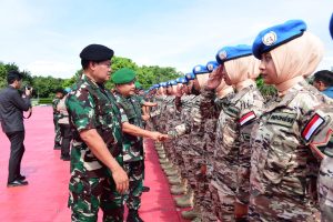 Kasad Hadiri Pemberangkatan Satgas BGC Konga XXXIX-E dan Kizi Konga XX-T Monusco