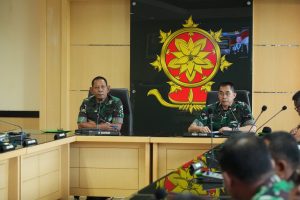 Irkostrad Mayjen TNI Dian Sundiana, S.E., M.M. Pimpin Taklimat Awal Pengawasan Post Audit Itjenad TA 2023