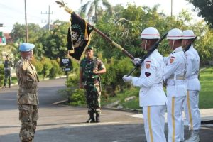 Pulang Membawa Kebanggaan Dari Misi Perdamaian, Komandan Batalyon Sambut Prajuritnya