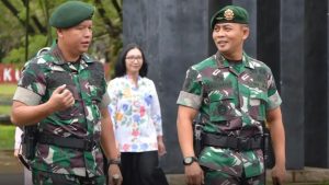 Kunjungan kerja Komandan Brigade Infanteri Para Raider 3/TBS Ke Yonif Para Raider 432/WSJ
