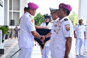 DANLANTAMAL III PIMPIN PENGUKUHAN JABATAN WADAN LANTAMAL III DAN ASINTEL DANLANTAMAL III