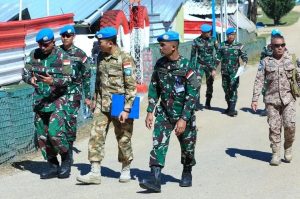 Kunjungan Tim LCA di Markas Indobatt UNP 7-1, Periksa Pangkalan dan Sarana Satgas Yonmek TNI