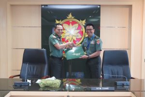 Irkostrad Mayjen TNI Dian Sundiana, S.E., M.M. Pimpin Taklimat Akhir Pengawasan Post Audit Itjenad TA 2023