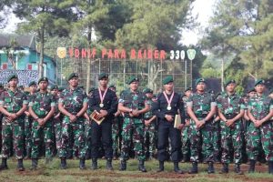 Resmi Dilepas Untuk Taipur, Dua Prajurit PR 330 Kostrad