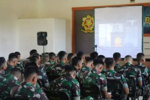 Bahaya Penyakit Kanker, Prajurit Yonif R 413 Kostrad Terima Penyuluhan Dari YPKI