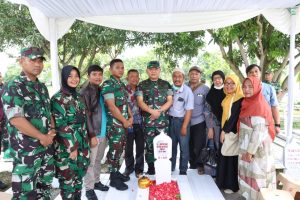 Kasad Ziarah ke TMP Kesenden dan Tinjau Pembangunan Masjid Syarif Abdurachman
