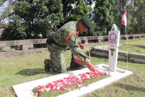 Ziarah Kenang Jasa Pahlawan, Rangkaian HUT Ke -71 Yonif PR 330 Kostrad
