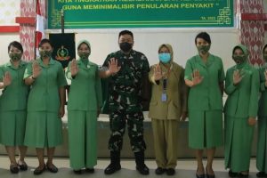 Cegah Dan Bebas Dari TBC, Keluarga Besar Yonif R 514 Kostrad Terima Penyuluhan Kesehatan