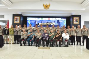 Danlantamal XII Hadiri Rapat Koordinasi Lintas Sektoral “Ketupat-Kapuas Tahun 2023”