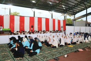 Peringatan Nuzulul Qur’an 1444 H, Brigif R 13 Kostrad Bersama Forkopimda dan Tokoh Agama