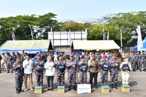 Ramai Diserbu Warga, Lantamal XII Gelar Bazar Murah Ramadhan