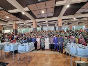 Lantunan Shalawat di Mabesad, Tim Hadroh Kujang 1 Kostrad Tampil di Acara Penyerahan Bingkisan Lebaran