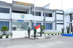 Tingkatkan Nasionalisme, Prajurit Lantamal I Selenggarakan Upacara Bendera Merah Putih