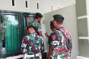 Cegah Bahaya Kebakaran Akibat Konsleting Listrik,Yon Armed 12 Kostrad Periksa Instalasi Listrik Pangkalan