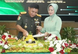 Pangdivif 1 Kostrad Hadiri Peringatan HUT Ke-77 Persit KCK di Madivif 1 Kostrad