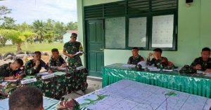 Pelihara Pengetahuan dan Kemampuan dalam Taktik OMP dan OMSP, Yonif R 754/ENK gelar LPMM Tingkat Regu