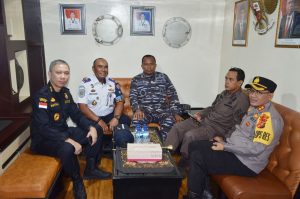 Jelang Libur Hari Raya Idul Fitri 1444 H, Lanal Dumai Laksanakan Patroli Bersama Pantau Situasi Keamanan Perairan Dumai