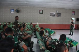 Hukum Kostrad Berikan Penyuluhan kepada Prajurit dan Persit Yonbekang 2 Kostrad