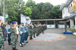 Lanal Bandung Gelar Apel Khusus Jelang Libur Hari Raya Idul Fitri 1444 H