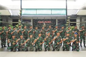 Pangdivif 1 Kostrad Pimpin Penyerahan Jabatan Asren dan Danbrigif Mekanis 14/MY Divif 1 Kostrad