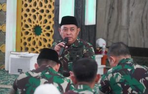 Prajurit Madivif 1 Kostrad Laksanakan Doa Bersama