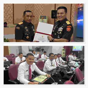 Kasgartap I/Jakarta Sertijab dari Brigjen TNI Rano Tilaar SE kepada Brigjen TNI Arkamelvi Karmani SE