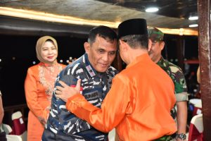 Akhiri Ramadhan, Danlantamal XII Semarakkan Festival Meriam Karbit Kota Pontianak Tahun 2023