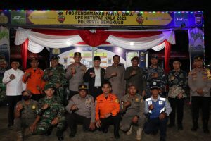 TNI AL Lanal Bengkulu Turut Serta Dalam Pengamanan Lebaran Hari Raya Idul Fitri 1444 H