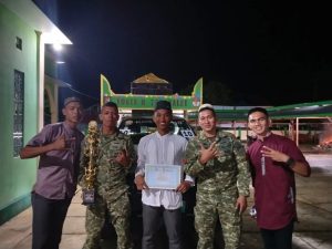 Hari Kemenangan Kumandangkan Takbir, Prajurit Yalet Raih Juara Lomba Gema Takbir Keliling