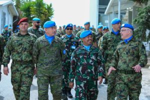 Dansatgas Indobatt XXIII-Q Menghadiri Medal Parade And Serbian Armed Forces Day Celebration Ceremony di UNP 9-66
