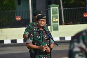 Kembali Cuti Usai Berlebaran, Danbrigif PR 17 Kostrad Cek Prajurit dan Halal Bihalal
