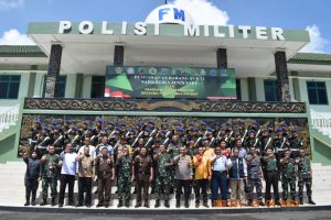 Danrem 121/Abw menghadiri Kegiatan Pemusnahan Barang Bukti sabu-sabu seberat 12,499 Kg
